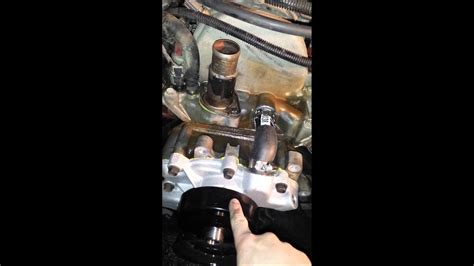 2002 Dodge Dakota Water Pump Bypass Hose Youtube