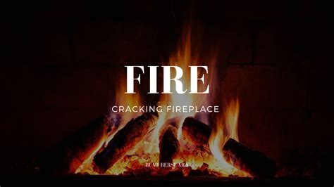 FIRE CRACKING SOUNDS | Campfire Ambience - YouTube