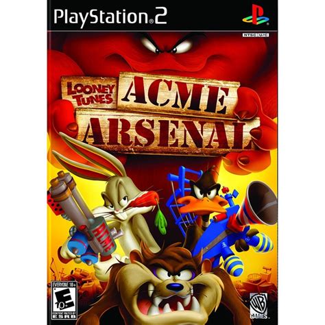 PS2 Looney Tunes ACME Arsenal DVD Games Shopee Singapore