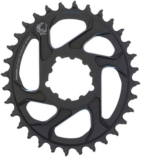 Sram Tarcza Eagle X Sync 2 Oval Czarny Ilość Zębów 34 Offset 6 Mm