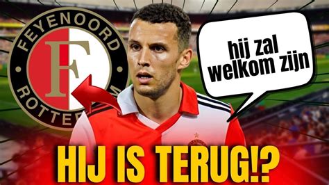 Dit Nieuws Is Net Uit Speler Terug Naar Feyenoord Laatste Feyenoord