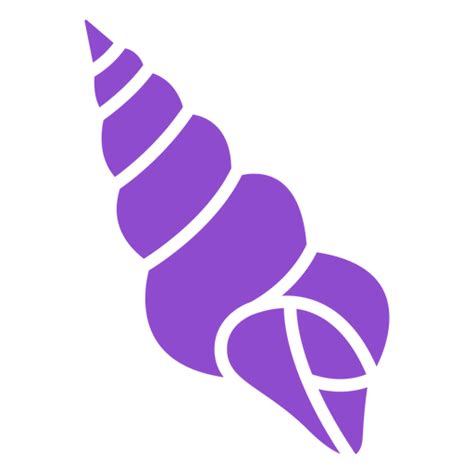 Diseños Png De Purple Seashell Para Camisetas And Merch