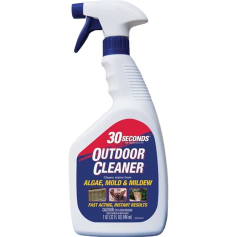 Seconds Outdoor Cleaner Qt Ready To Use Trigger Spray Algae Mold