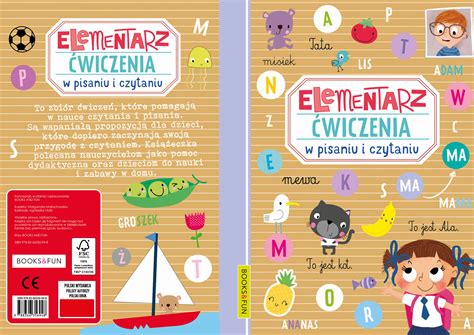 Elementarz Wiczenia W Pisaniu I Czytaniu Books And Fun