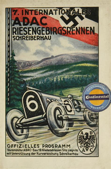 Schreiberhau Hill Climb The Motor Racing Programme Covers Project