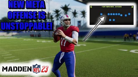 THE NEW META OFFENSE IS UNSTOPPABLE The Best Offense In Madden NFL 23