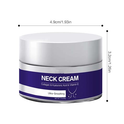 Firming Cream Neck All Skin Types Anti Aging Triple Action With Collagen Hyaluronic Acid