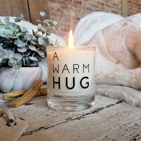 A Warm Hug - 5oz Soy Candle | Kansas Earth and Sky