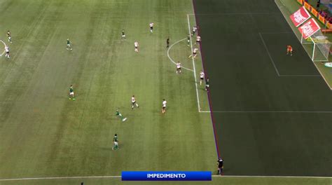 Cbf Divulga An Lise Do Var Em Lance De Gol Anulado Do Palmeiras Na Copa