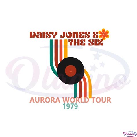 Daisy Jones And The Six Aurora World Tour Svg Cutting Files