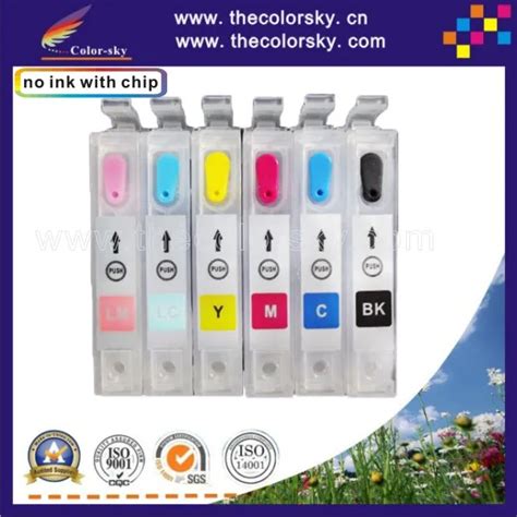 Rce 981 986 Refillable Refill Ink Cartridge For Epson T0981 T0986 98 Artisan 700 710 725 730