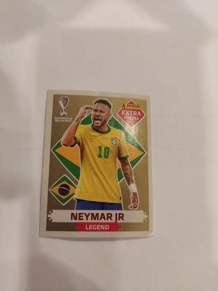 Figurinha Neymar Legends Gold Mercadolivre