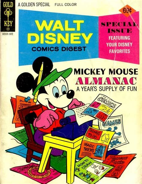 Walt Disney Comics Digest Carl Barks Reprint Pencil Ink