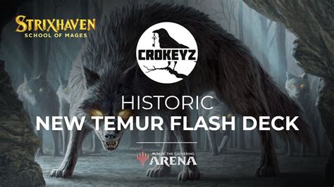 New Temur Flash Crushing The Meta Historic Crokeyz Mtg Arena Youtube