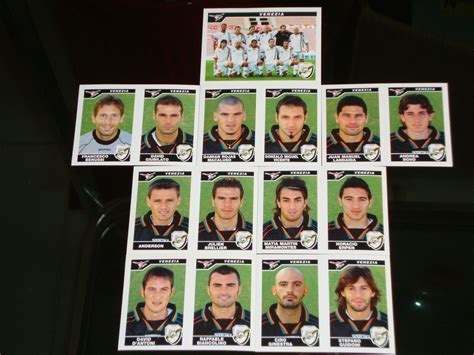 Figurine Calciatori Panini 2004 05 Squadra Venezia Calcio Football