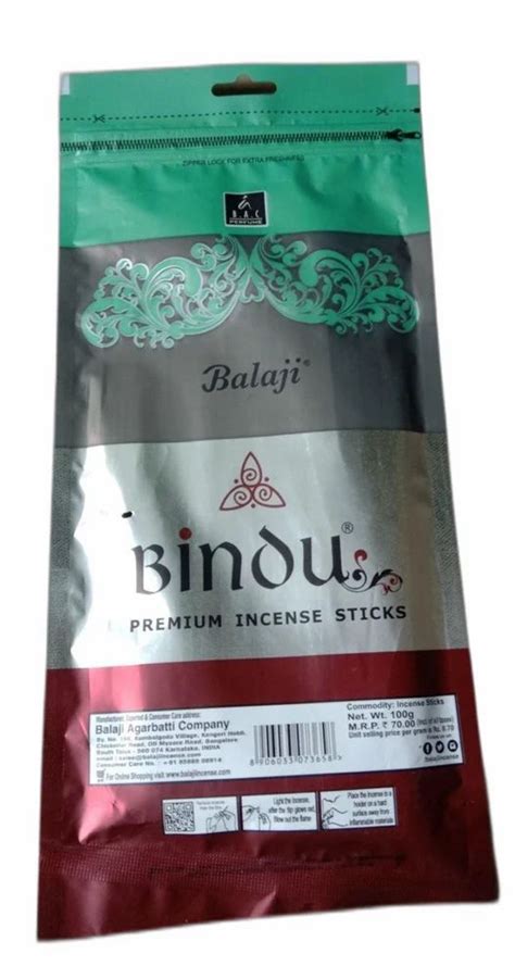 Bamboo Balaji Bindu Premium Sandal Incense Stick At Rs 50 Packet In Chennai