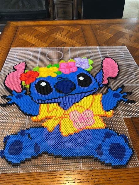 Pin By Cantrel On Stitch Hama Beads Disney Perler Beads Designs