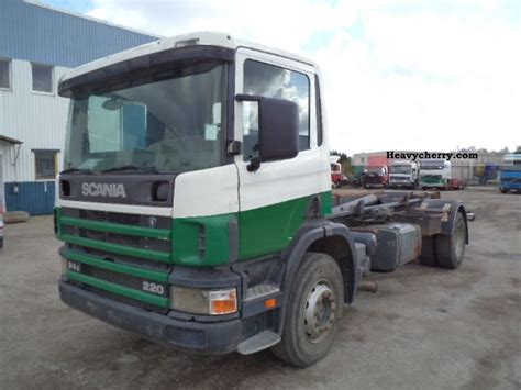 Scania P94 Gb4x2 220 1999 Roll Off Tipper Truck Photo And Specs