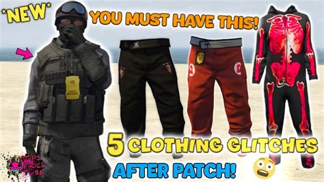 Gta Online All Working Clothing Glitches After Patch Joggers