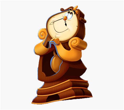 Beauty And The Beast Animated Cogsworth , Free Transparent Clipart ...