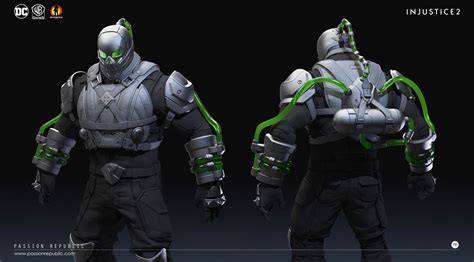 ArtStation - INJUSTICE 2 - Bane Gear , Min Kian | Bane, Injustice ...