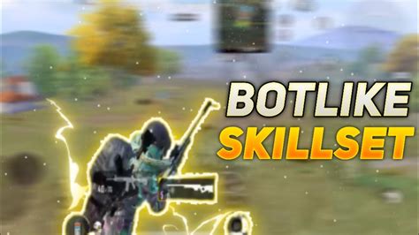 BOTLIKE SKILLSET BGMI MONTAGE Bgmi 1vs4 Clutch YouTube