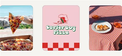 Surfer Boy Pizza Branding on Behance