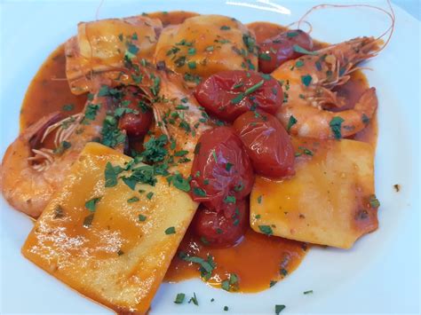 Ravioli Di Cernia Al Sugo Di Gamberi La Cucina Di Bonny