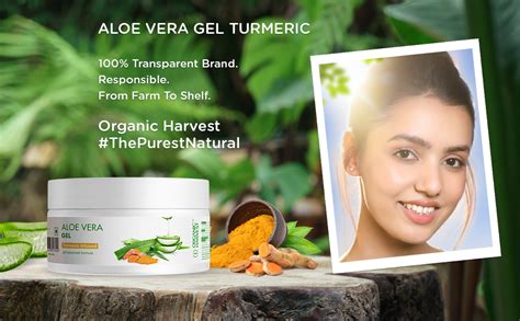 Organic Harvest Aloe Vera Gel With Turmeric Extract Ml Ml At Rs