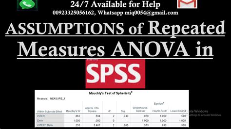 Assumption Checking Of 3 By 2 Repeated Measures ANOVA In SPSS 3 X 2