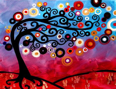 Stunning And Beautiful Tree Paintings For Your Inspiration