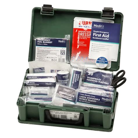 Workplace First Aid Kit Bsi Medium Content In Box With No Wall