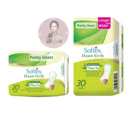 Jual Softex Pantyliner Daun Sirih Green Tea Reguler Cm Cm Shopee