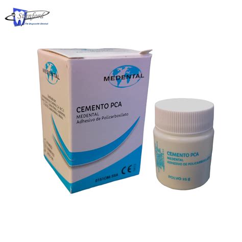 Cemento PCA Polvo 25 Gr Medental Stanfordtudepositodental Mx