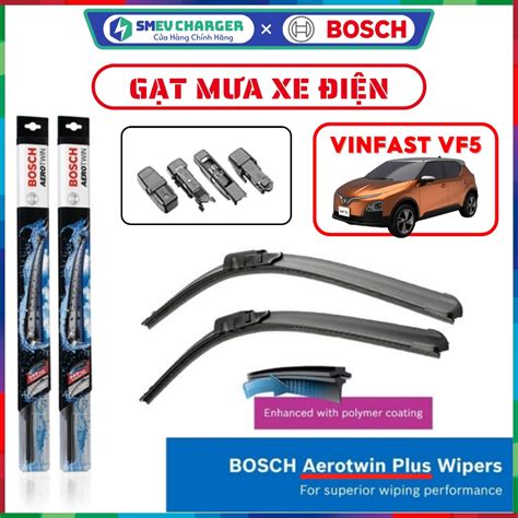 Premium Wipers For VINFAST VF5 PLUS BOSCH AEROTWIN PLUS AP