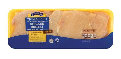 Hill Country Fare Boneless Skinless Thin Sliced Chicken Breast Shop