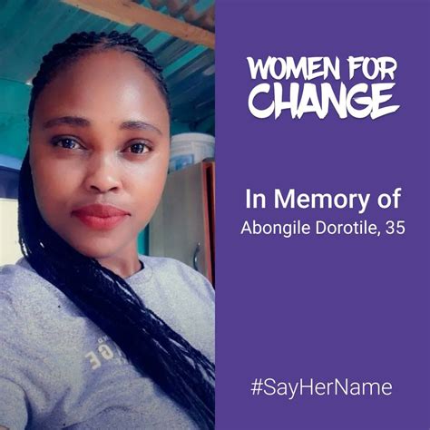 Women For Change On Twitter Abongile Dorotile Lifeless Body Was