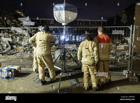 Rotterdam The Place Where An Explosion Took Place In A Building On