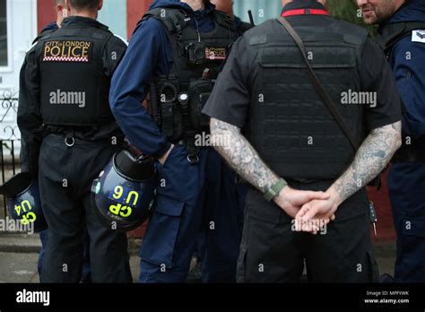 Violent Crime Taskforce Comprises Uniformed Hi Res Stock Photography