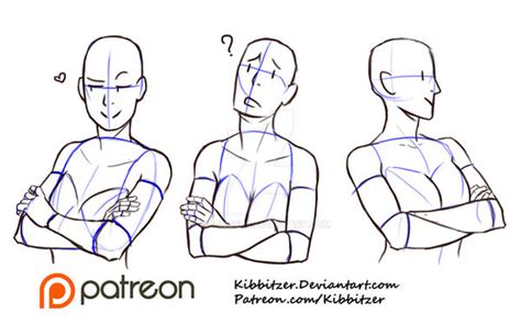 Crossed Arms reference sheet 2 by Kibbitzer on DeviantArt