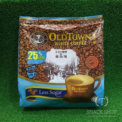 Old Town White Coffee Less Sugar In Instant Premix White Coffee G