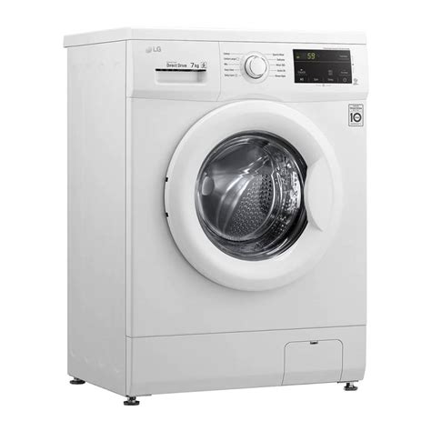 Lg 7 0kg Inverter Direct Drive Front Load Fully Washer Fm1207n6w White Seng Huat