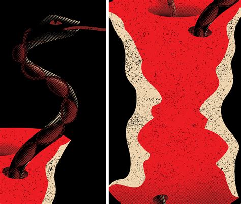 sin illustration  behance