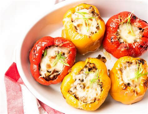 Ground Beef Stuffed Peppers 44 Steaks