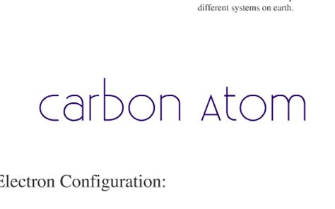 Describe the structure of a Carbon Atom by Elena Alvarez on Prezi 