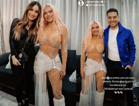 Cynthia Rodr Guez Y Karol G Juntas En Concierto Los Fans Se Derriten