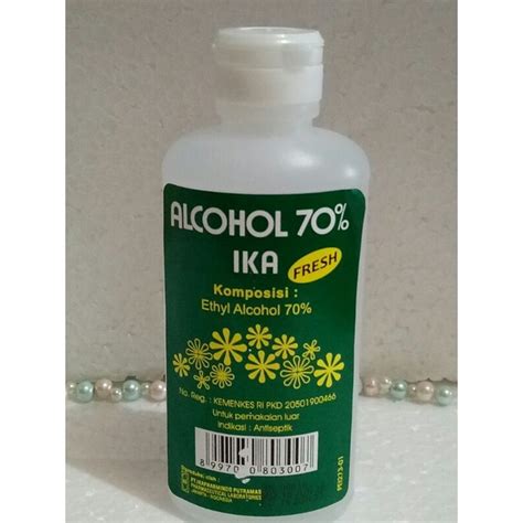 Jual Alcohol 70 IKA Fresh 100ml Shopee Indonesia