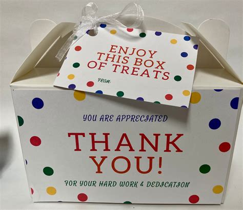 Thank You Gift Box. Best Employee Appreciation Gifts. Unique - Etsy