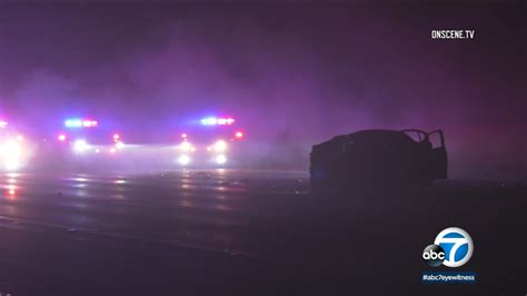 1 Killed In Multi Vehicle Crash On 91 Freeway In Long Beach All Lanes