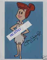 Jean Vander PYL Voice of Wilma Flintstone Autographed 8x10 Photo 2 COA ...